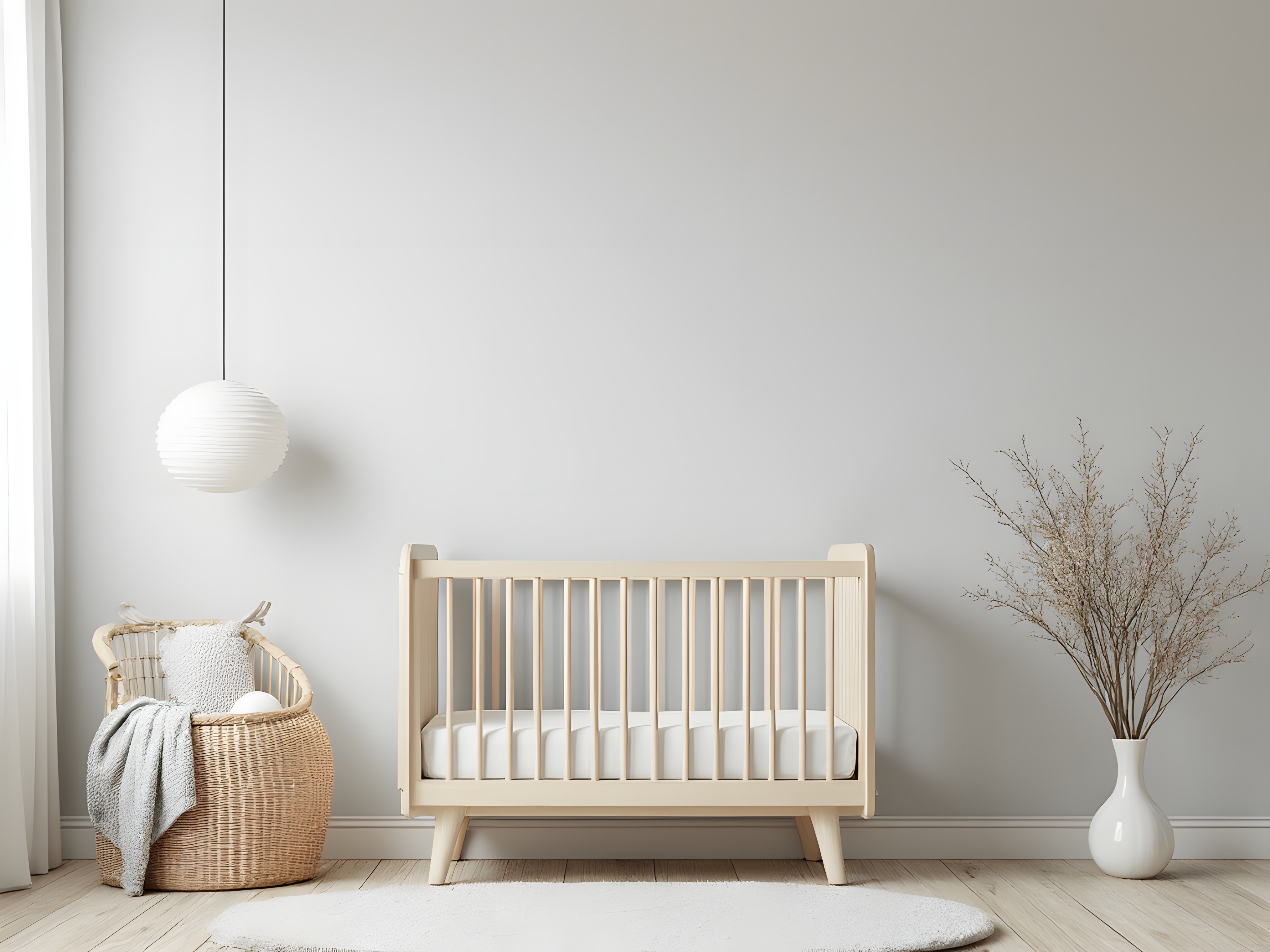 Child bed/cot allowed