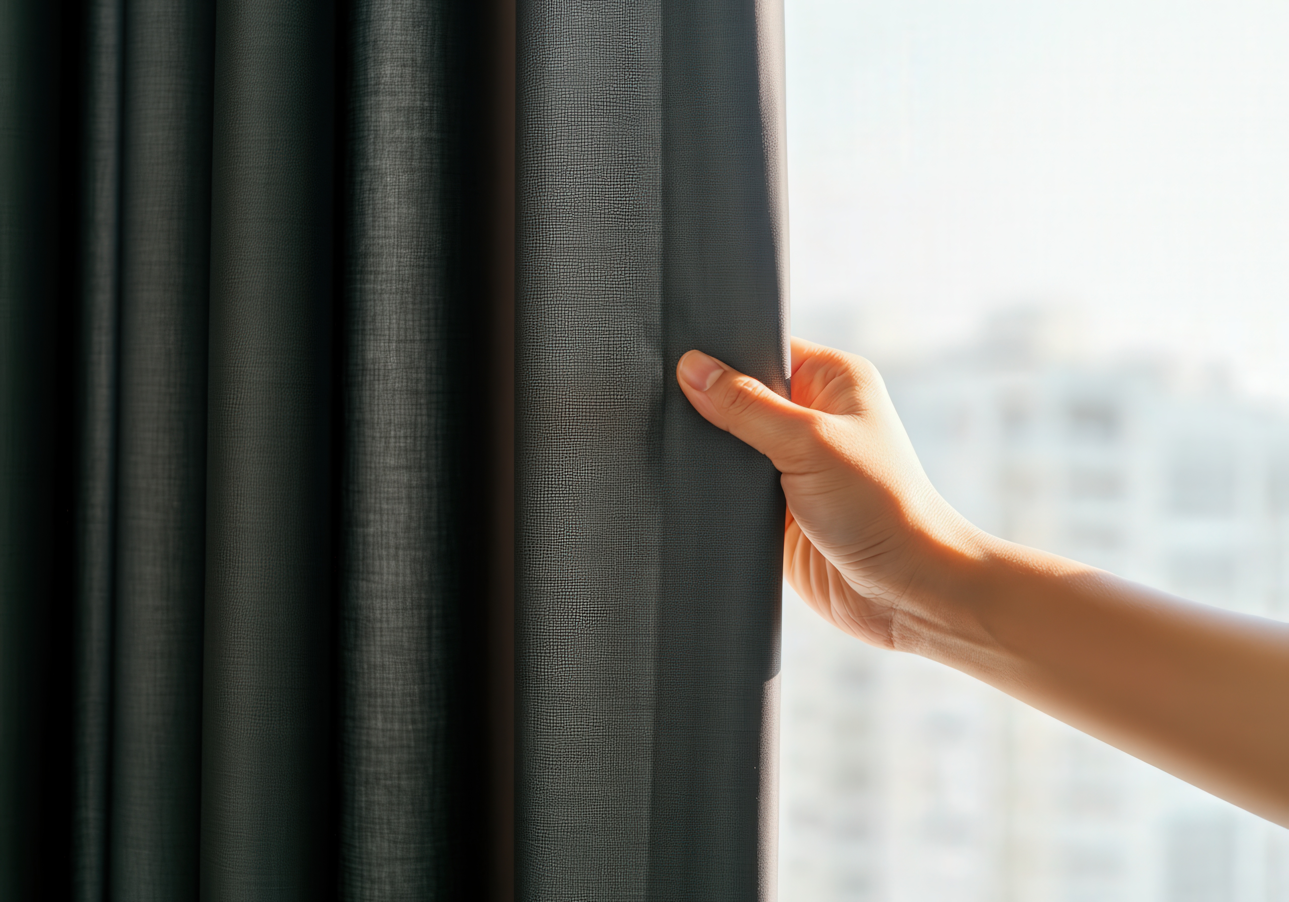Blackout curtains